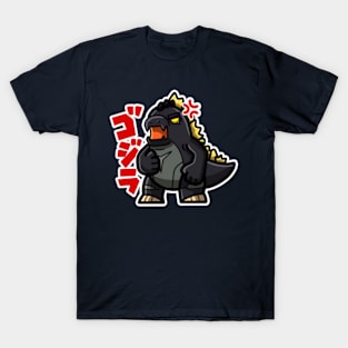 Brawl Stars Godzilla Buzz Black T-Shirt